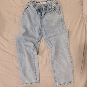 Zara paper bag denim size 6